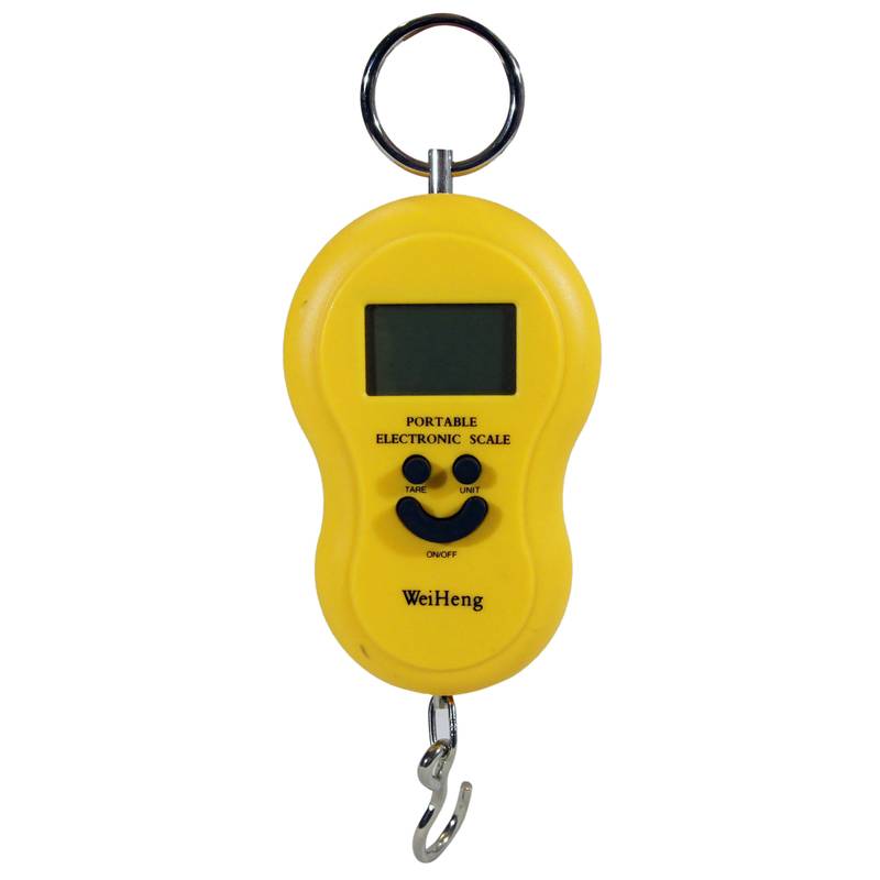 [G1326] Balanza portátil digital, soporta hasta 45K, 2AAA, en caja