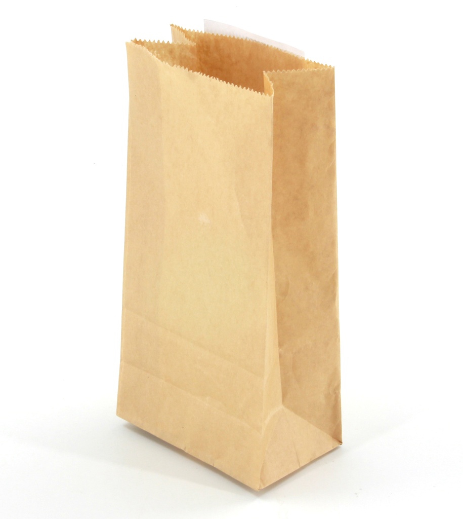 [G1652] Bolsa de papel marrón chica, PACK x50
