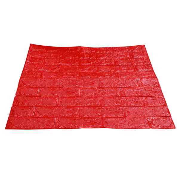 [G1770C] Revestimiento adhesivo para pared ROJO