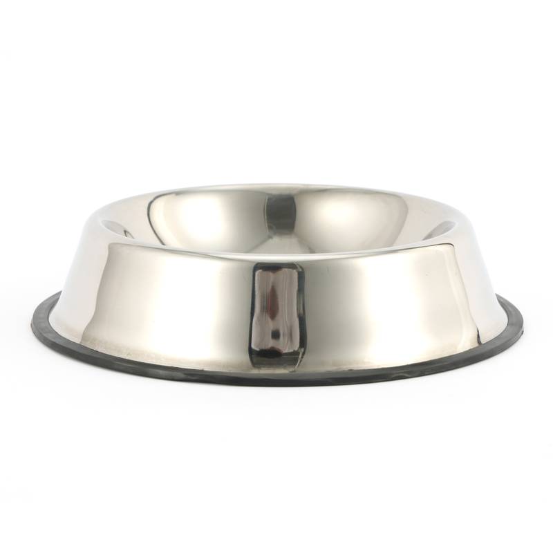 Plato para mascotas de acero inoxidable