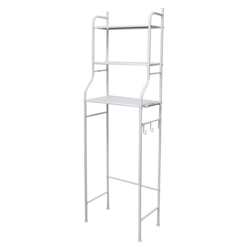 Mueble organizador sobre water, de metal, en caja