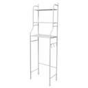 Mueble organizador sobre water, de metal, en caja
