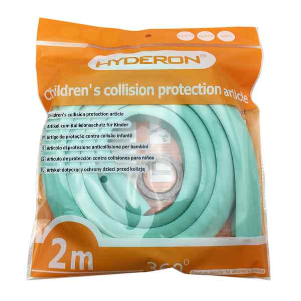 [G2077] Protector para bordes de espuma, 200x5.5cm, con cinta doble faz, varios colores