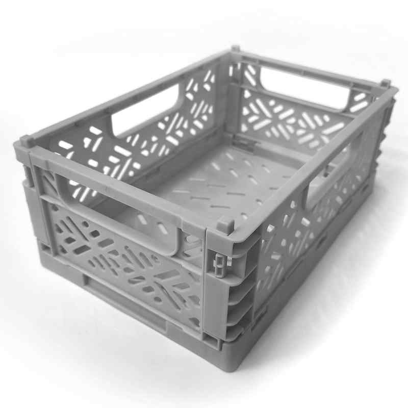 [G2191] Caja organizadora cajón de plástico plegable, 30x20x9.5, varios colores
