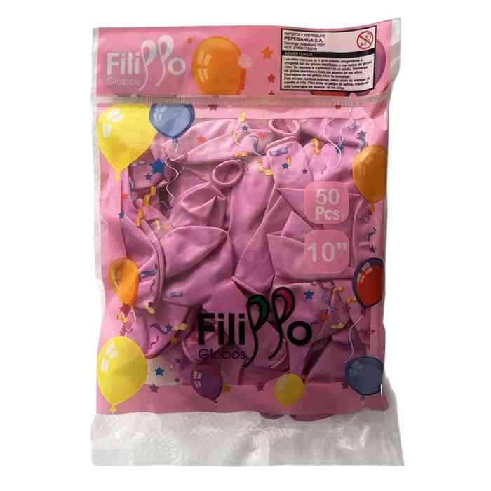 [G2256J] Globo Filippo 10" pastel lila, bolsa x50
