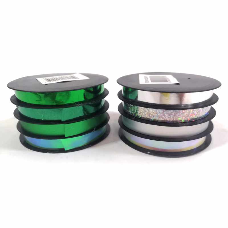 [G2271] Cinta para regalo x4 metalizada, varios colores
