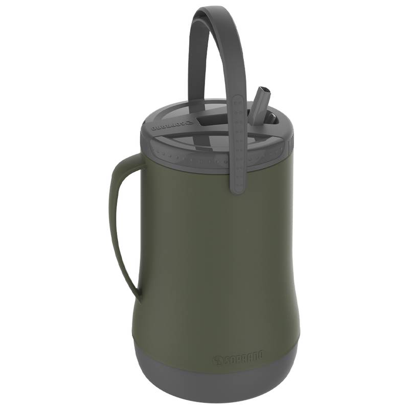 [G2305VD] Conservadora termo bidón con asa SOPRANO GRANTERMO 2.5L VERDE