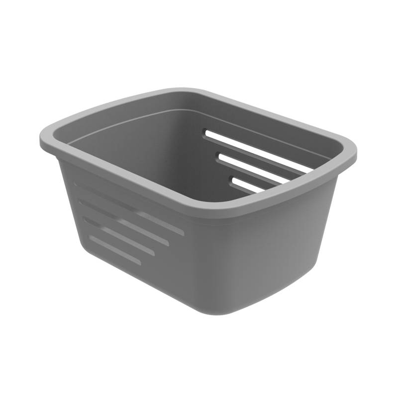 Caja organizadora de plástico SOPRANO 1.5L GRIS