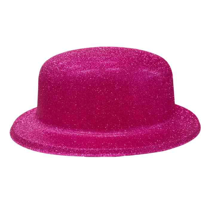 [G2347] Gorro para cotillón, de PVC con brillantina, varios colores