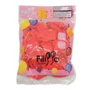 Globo FILIPPO 10" neón rosado, bolsa x50