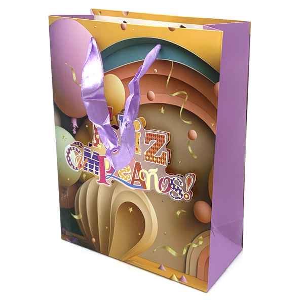 Bolsa de regalo diseño 3D, PACK x12, varios diseños