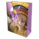 Bolsa de regalo diseño 3D, PACK x12, varios diseños