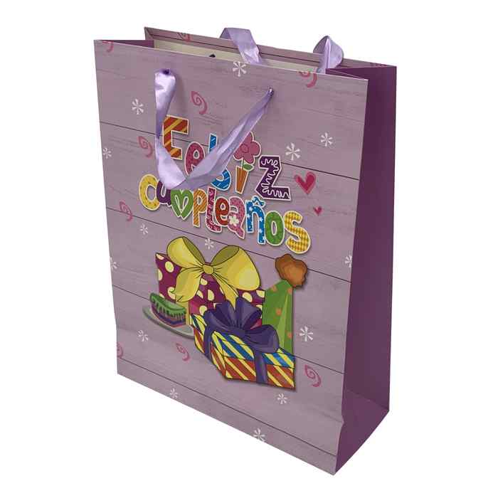 Bolsa de regalo diseño 3D, PACK x12, varios diseños