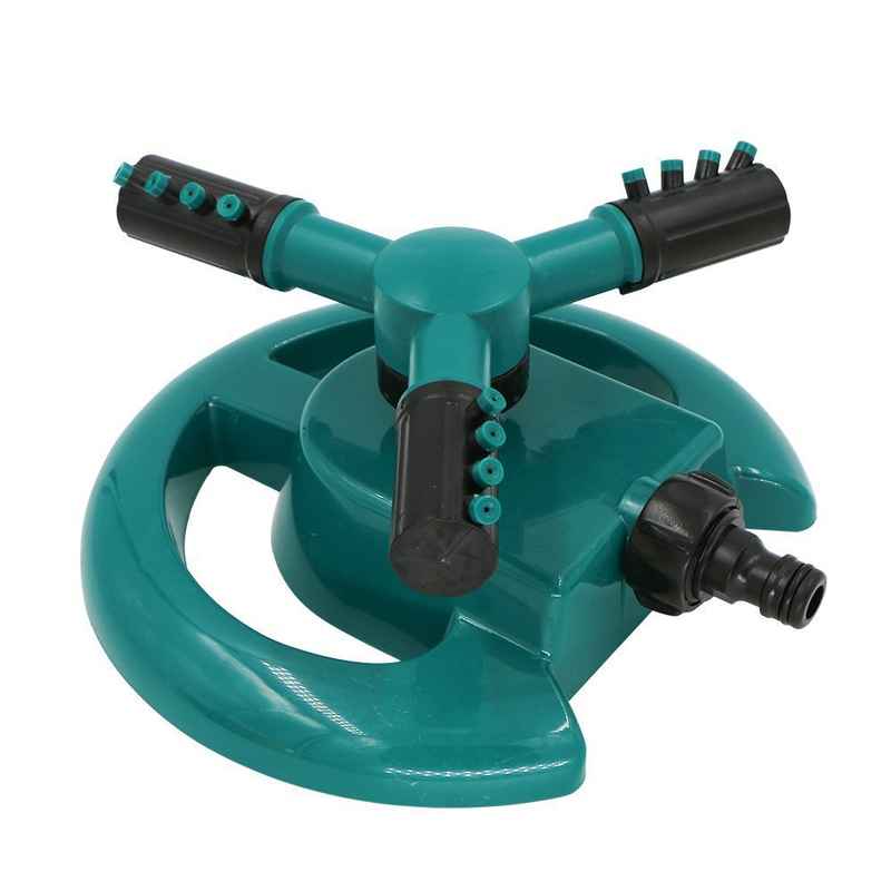 [G2435] Regador aspersor giratorio con base