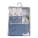 Cortina de baño con 12 aros de plástico, de PEVA, varios diseños, en bolsa