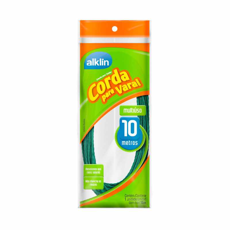 [G2545] Cuerda para ropa 10m, ALKLIN
