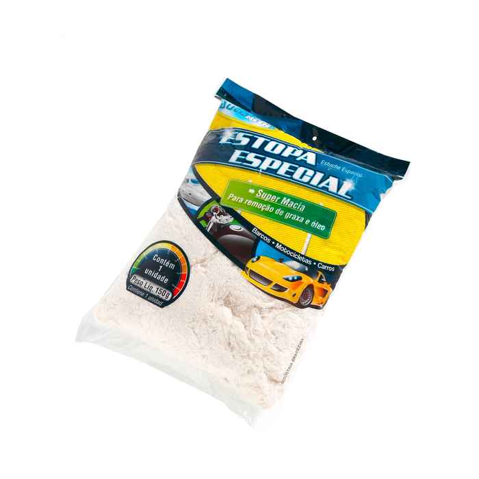 [G2568] Estopa de algodón para auto, 150g, AUTOKLIN