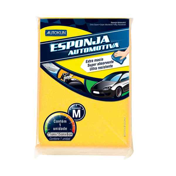 [G2572] Esponja para auto mediana, AUTOKLIN
