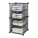 Mueble estantería de metal, 4 estantes, en caja