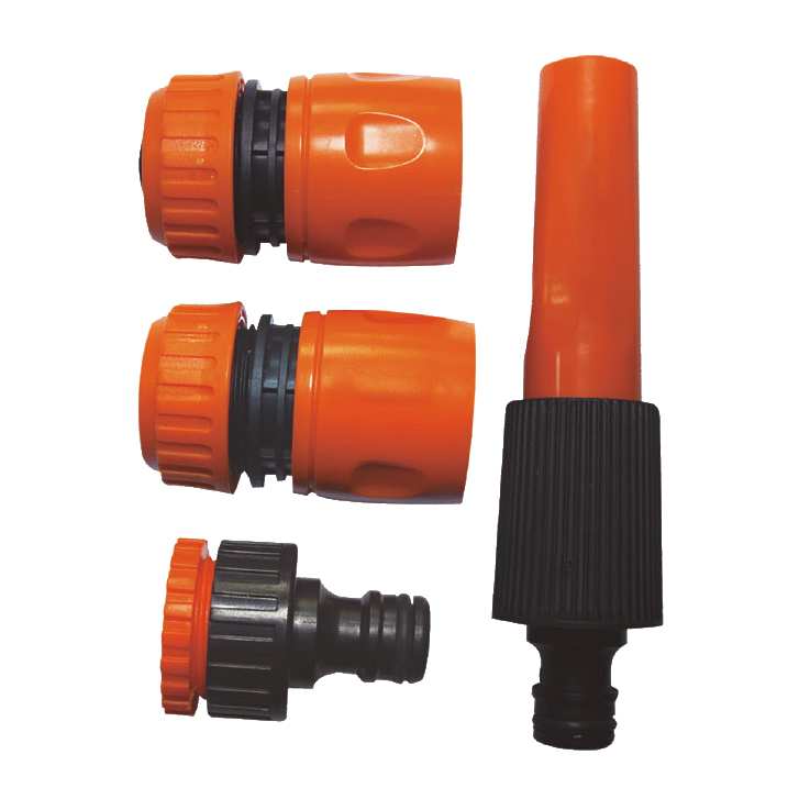 [G2621] Puntero tubo para manguera con 3 acoples BERLINA HOME en bolsa
