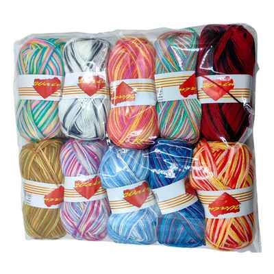 [G2687] Lana acrílica ovillo 100g 3.25mm, PACK x10