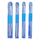 Agujas para tejer de acero inoxidable x2, en bolsa varias medidas