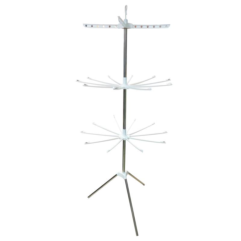 [G2700] Tendedero de ropa de pie, vertical 3 niveles 24 palillos, en caja