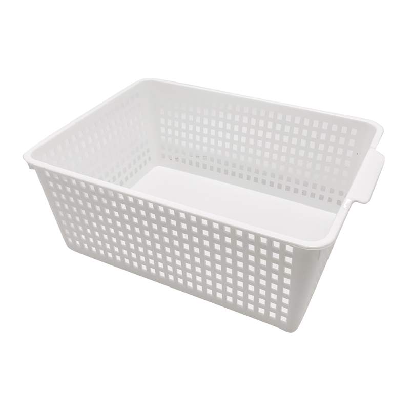 [G2703] Caja organizadora de plástico blanco