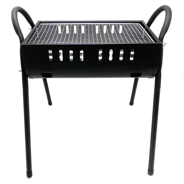 [G2720] Parrilla barbacoa de metal, en caja