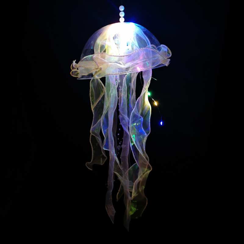 [G2747] Lámpara led medusa, decorativa para colgar luces de colores, en bolsa