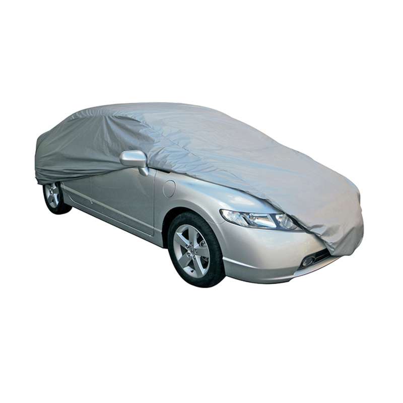 Funda protectora para auto de PEVA, talle M, en bolsa
