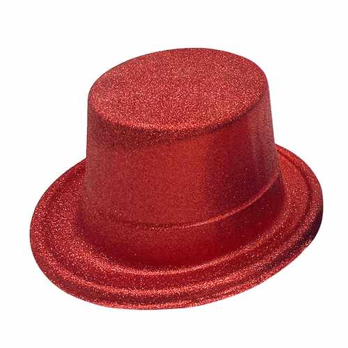 [G2784] Gorro para cotillón, de plástico con brillantina, varios colores