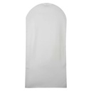 Funda protectora para ropa PEVA transparente 60x120cm en bolsa