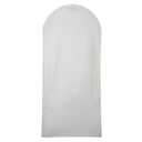 Funda protectora para ropa PEVA transparente 60x140cm en bolsa