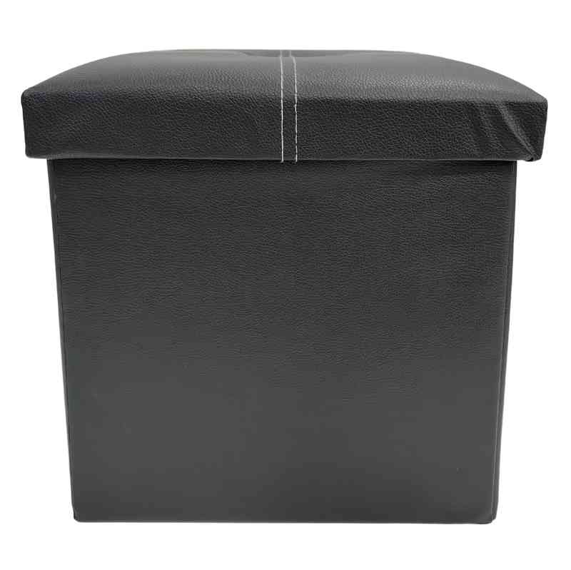 [G2796] Caja banquito, símil cuerina, varios colores