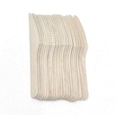 Descartable, cuchillo de madera, bolsa x25