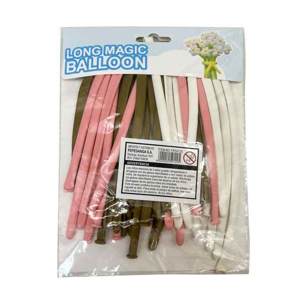 [G2835] Globo largo, bolsa x24