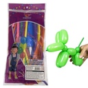 Globo largo con inflador, 22.5cm, bolsa x100
