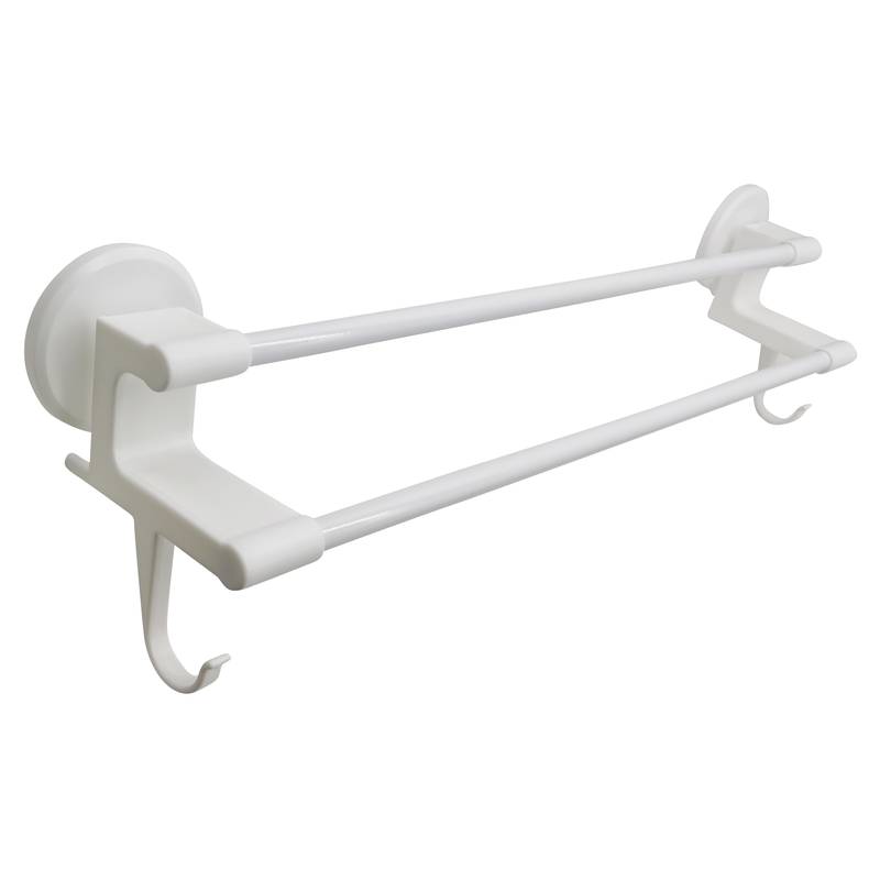 [G2852] Soporte para toalla doble, autoadhesivo, en caja