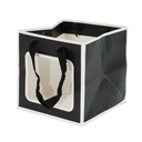 Bolsa de regalo con visor PACK x12, en bolsa negro
