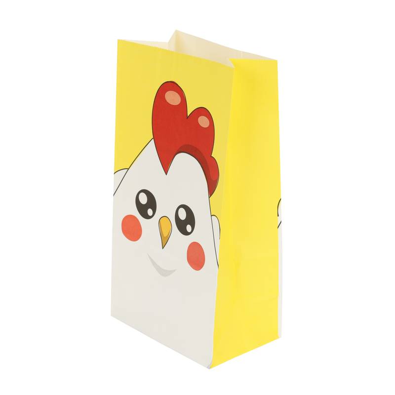 [G2880] Bolsa de regalo o sorpresitas sobre con stickers, PACK x12, en bolsa varios diseños granja
