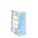 Bolsa de regalo infantil chica celeste PACK x12