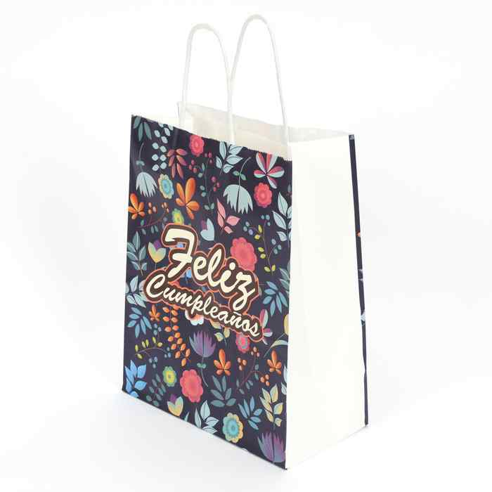 [G2887] Bolsa de regalo mediana PACK x12 varios diseños