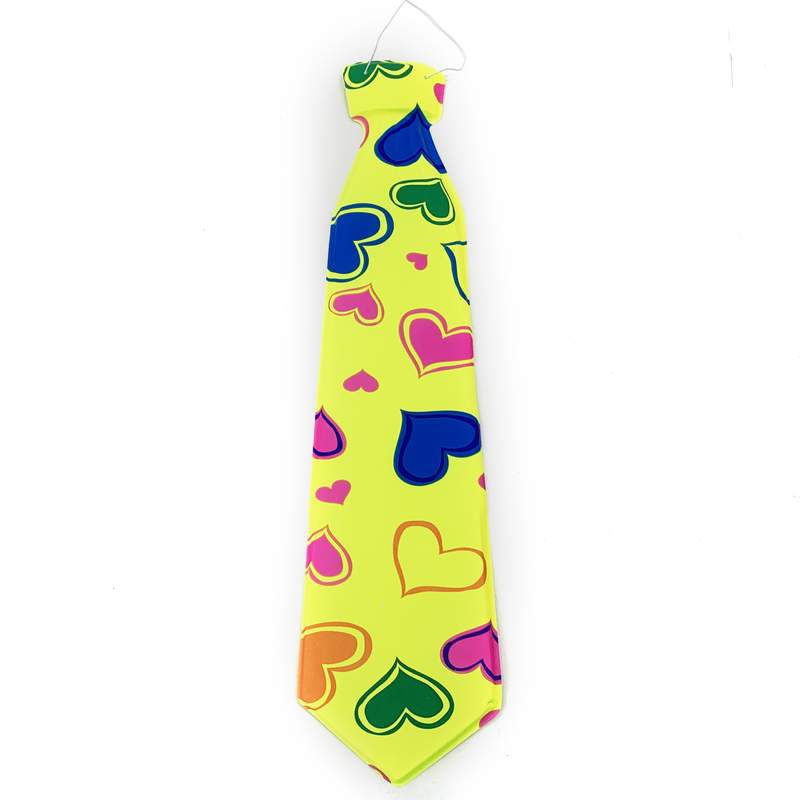 [G2900] Corbata de PVC para cotillón PACKx12, varios diseños