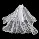 Disfraz velo de novia blanco con luces, en bolsa
