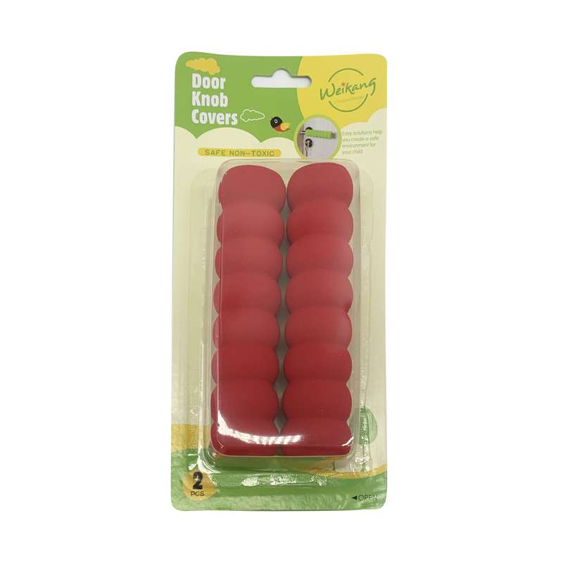 [G2936] Protector para pestillo de puerta x2, de EVA, en blister, varios colores