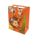 Bolsa de regalo diseño 3D, PACK x12, varios diseños animales