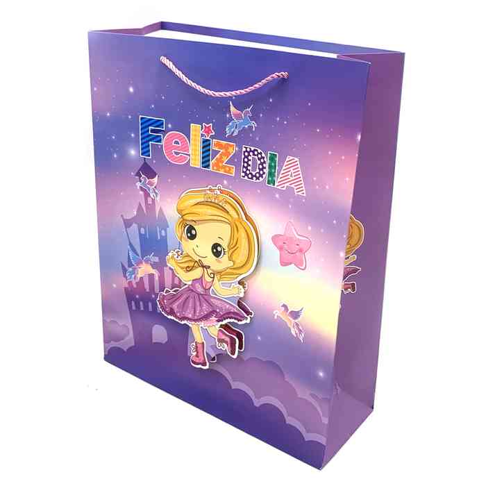 Bolsa de regalo diseño 3D, PACK x12, varios diseños