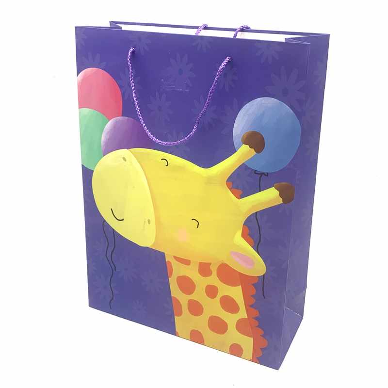 Bolsa de regalo infantil PACK x12 varios diseños animales
