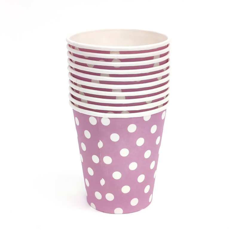 Descartable, vaso de cartón x10, en bolsa